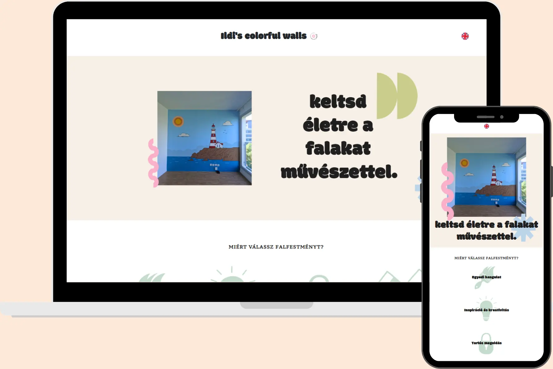 Ildi's Colorful Walls