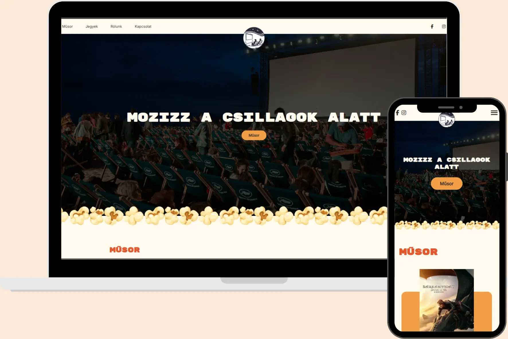 Csillagfény kertmozi