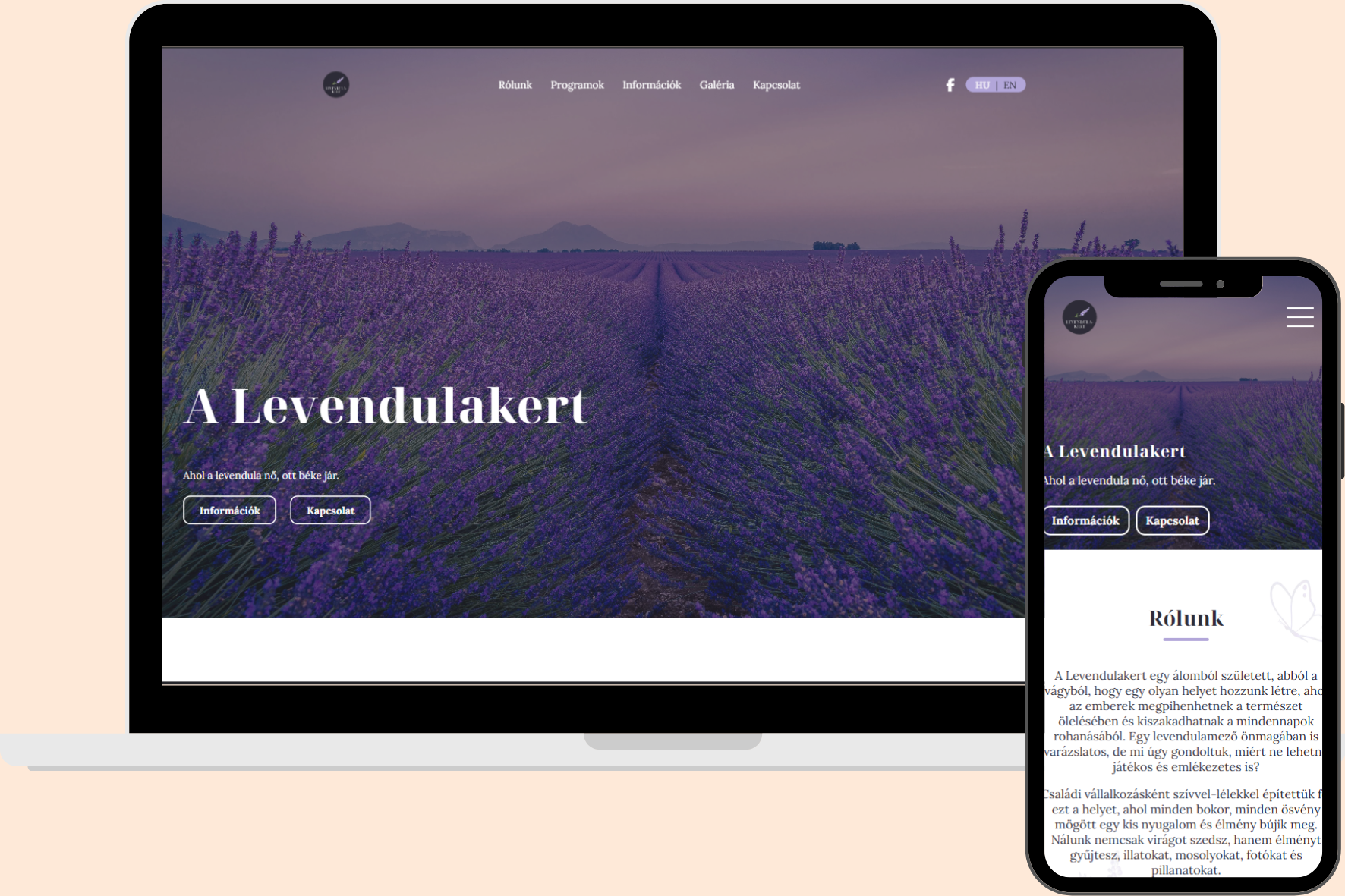 A Levendulakert